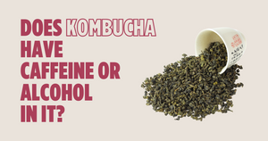 DOES KOMBUCHA HAVE CAFFEINE OR ALCOHOL IN IT?